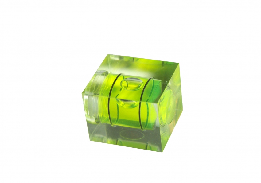 Libela BM, 16x14x18mm, žluto-zelená tekutina